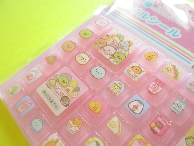 Photo: Kawaii Cute Tile Stickers Sheet Sumikkogurashi San-x *Happy Tapioca Convenience Store (SE64101)