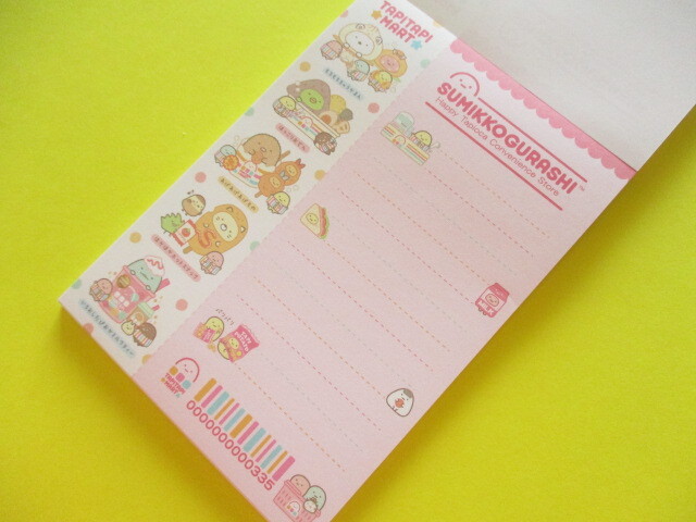 Photo: Kawaii Cute Large Memo Pad Sumikkogurashi San-x *Happy Tapioca Convenience Store (MH23901)