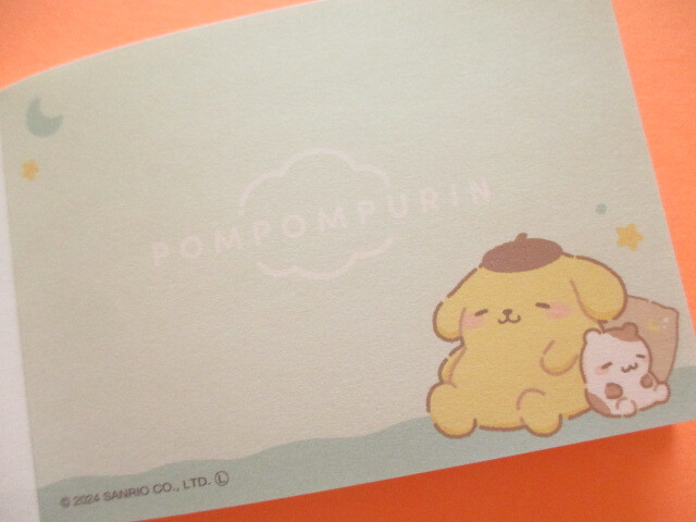 Photo: Kawaii Cute むにゃっと Item Collection Mini Memo Pad Sanrio *POMPOMPURIN (126551)