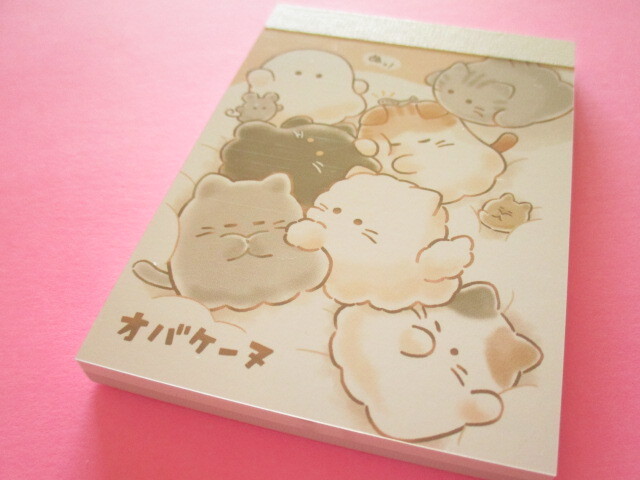 Photo1: Kawaii Cute Mini Memo Pad Obakenu Crux *ふかふか (125692）