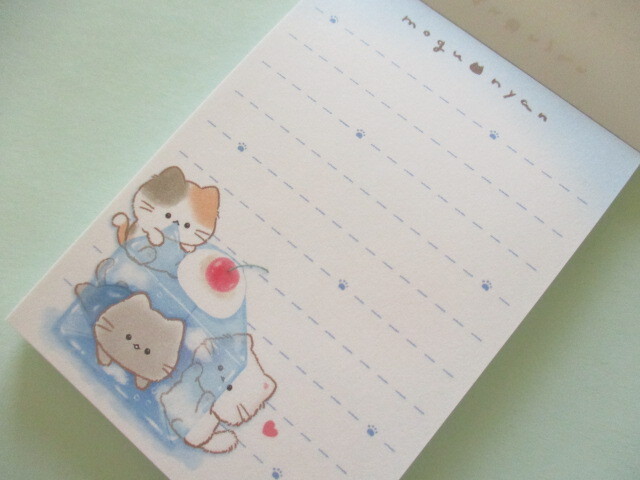 Photo: Kawaii Cute Mini Memo Pad Mogu♡nyan Kamio Japan *空ゼリー (223513)