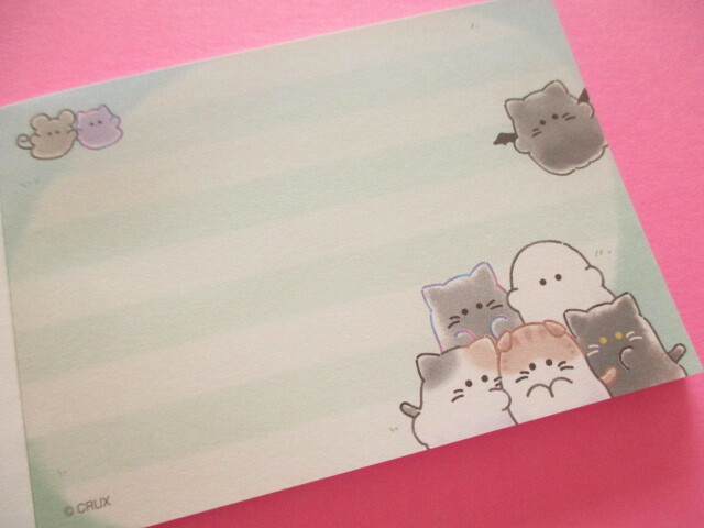 Photo: Kawaii Cute Mini Memo Pad Obakenu Crux *ネコかいぎ (125695)