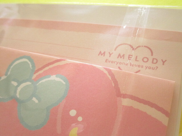 Photo: Kawaii Cute むにゃっと Item Collection Letter Set Sanrio*My Melody (126581)