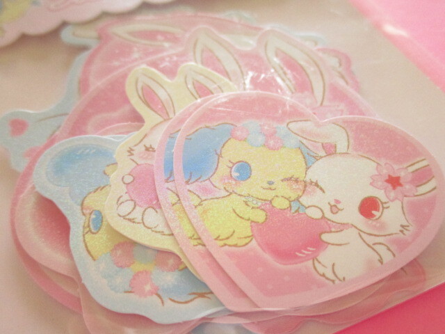 Photo: Kawaii Cute Sticker Flakes Sack Sanrio Original *Jewelpet (35700-6)