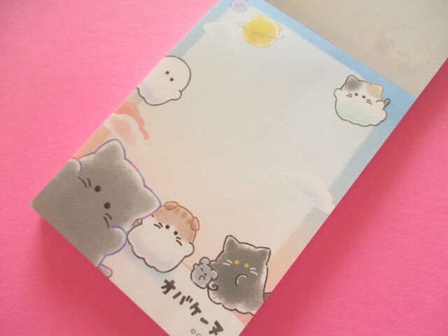 Photo: Kawaii Cute Mini Memo Pad Obakenu Crux *ネコかいぎ (125695)