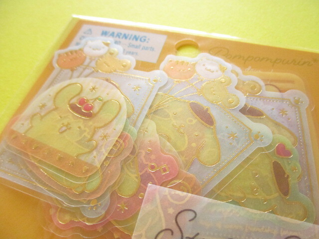 Photo: Kawaii Cute Sticker Flakes Sack Sanrio Sanrio Original *POMPOMPURIN (43717-4)