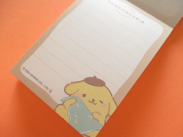 Photo: Kawaii Cute むにゃっと Item Collection Mini Memo Pad Sanrio *POMPOMPURIN (126551)