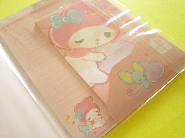 Photo: Kawaii Cute むにゃっと Item Collection Letter Set Sanrio*My Melody (126581)