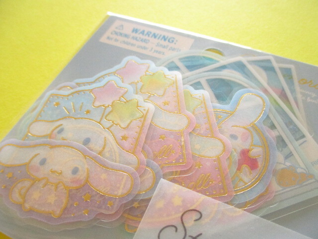 Photo: Kawaii Cute Sticker Flakes Sack Sanrio Sanrio Original *Cinnamoroll (43755-7)