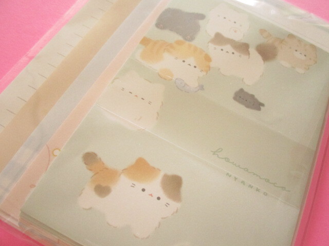 Photo: Kawaii Cute My Select Letter Set Crux *howamoco nyanko (127038)