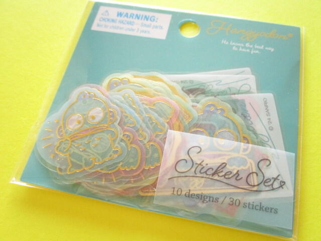 Photo1: Kawaii Cute Sticker Flakes Sack Sanrio Sanrio Original *Hangyodon (43767-1)