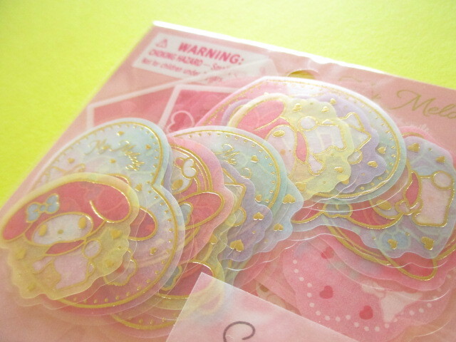 Photo: Kawaii Cute Sticker Flakes Sack Sanrio Sanrio Original *My Melody (43286-5)