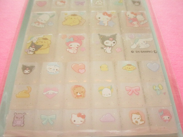 Photo: Kawaii Cute Cut Piece Seal Crux *Sanrio Characters / むにゃっと (127443)