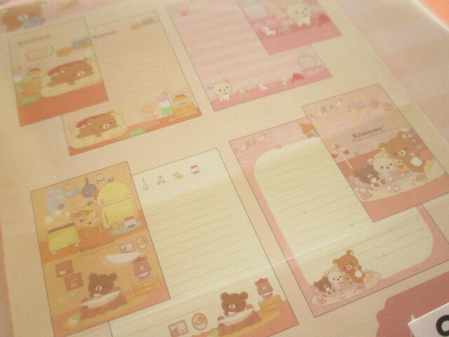 Photo: Kawaii Cute Regular Letter Set Rilakkuma San-x *すてきなお家 (LH82301)