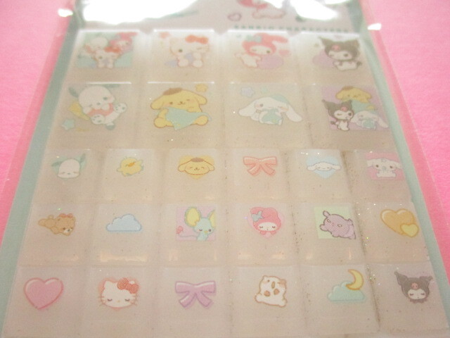 Photo: Kawaii Cute Cut Piece Seal Crux *Sanrio Characters / むにゃっと (127443)