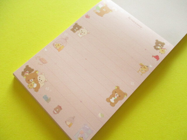 Photo: Kawaii Cute Large Memo Pad Rilakkuma San-x *すてきなお家 (MH24402)