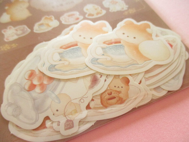 Photo: Kawaii Cute Seal Bits Sticker Flakes Sack Sugarcocomuu San-x *Sweet Memory Time (SE65101)