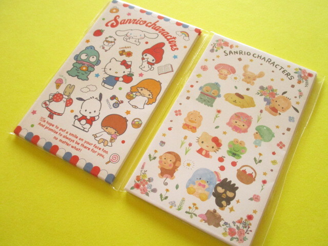 Photo1: 2 packs Kawaii Cute Mini Envelopes Pochibukuro Sanrio Characters Set (018977)