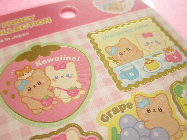 Photo: Kawaii Cute I ♡Fancy Collection Stickers Sheet Gaia *Lovely Koneko (468015)