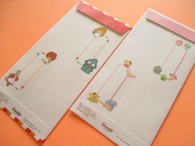 Photo: 2 packs Kawaii Cute Envelopes Pochibukuro Sanrio Characters Set (018922)