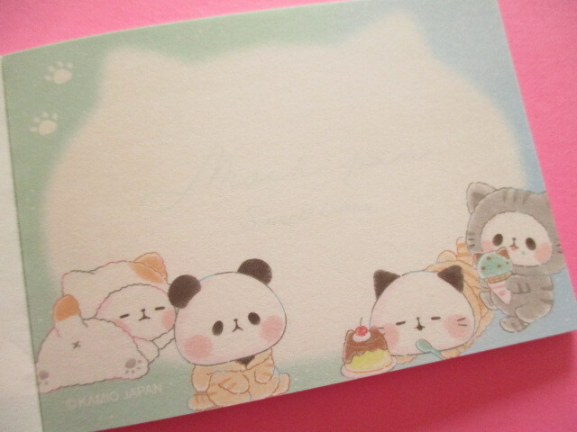 Photo: Kawaii Cute Mini Memo Pad Mochi Mochi Panda Kamio Japan *Neko Neko Sweets Party (223883)