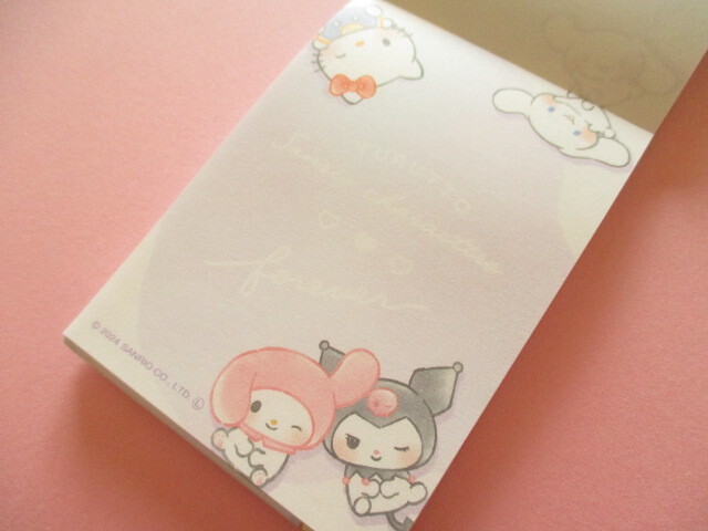 Photo: Kawaii Cute Mini Memo Pad Sanrio Characters Crux *ゆるっと FOREVER (305238）