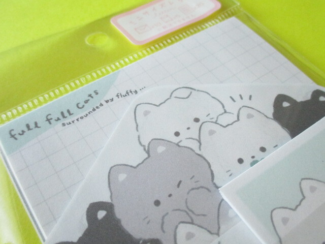 Photo: Kawaii Cute Mini Letter Set Q-LiA *Full Full Cat (90108) 