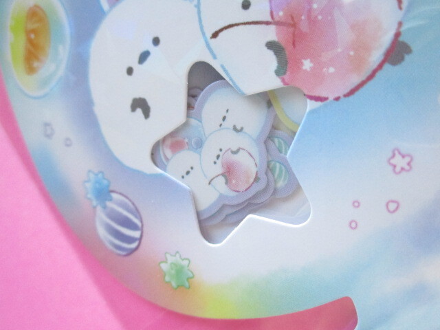 Photo: Kawaii Cute Sticker Flakes Sack Q-LiA *Mochienaga (91115)