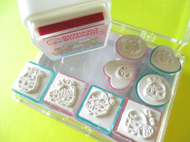 Photo: Kawaii Cute Rubber Stamps Set San-x *Sumikkogurashi (FT72502)