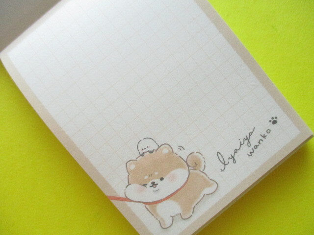 Photo: Kawaii Cute Mini Memo Pad となりのわんこ Crux *いやいやわんこ (128185)