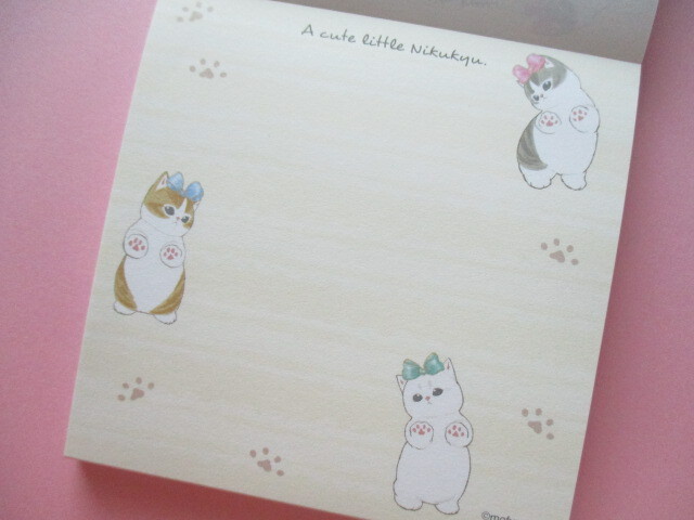 Photo: Kawaii Cute Medium Square Memo Pad Mofusand sun-star *Paw (S2846381)