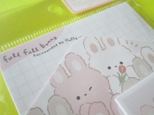 Photo: Kawaii Cute Mini Letter Set Q-LiA *Full Full Bunny (90109) 