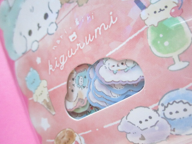 Photo: Kawaii Cute Sticker Flakes Sack Q-LiA *Narikiri Kigurumi (91113)