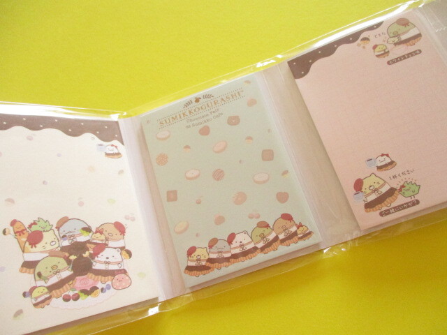 Photo: Kawaii Cute Patapata Mini Memo Pad Set Sumikkogurashi San-x *Chocolate Fair (MH24901)