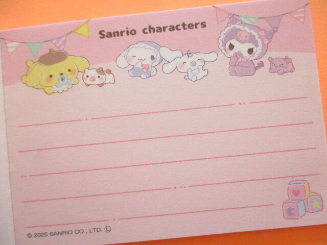 Photo: Kawaii Cute Mini Memo Pad Sanrio Characters Crux *おねむ (128411）