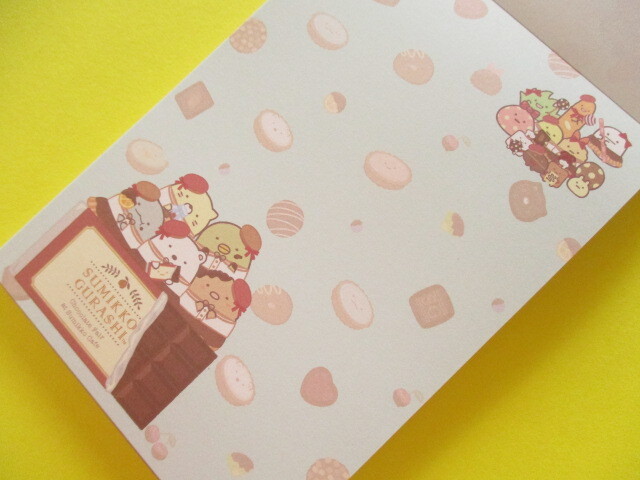 Photo: Kawaii Cute Large Memo Pad Sumikkogurashi San-x *Chocolate Fair (MH24701)