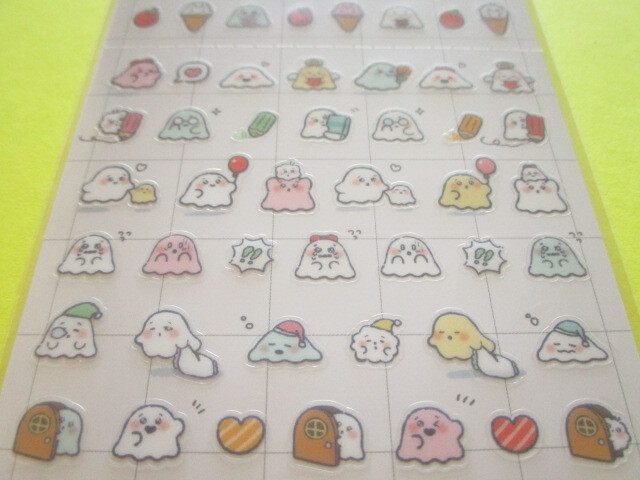 Photo: Kawaii Cute Schedule Stickers Sheet Gaia *Pictograph Ghost (466762-2)