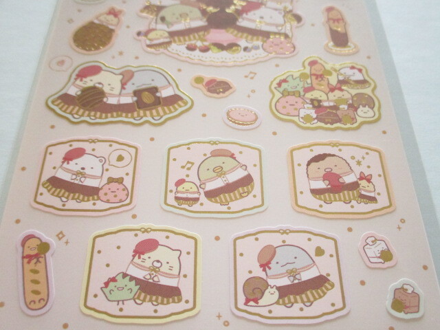 Photo: Kawaii Cute Stickers Sheet Sumikkogurashi San-x *Chocolate Fair (SE65201)