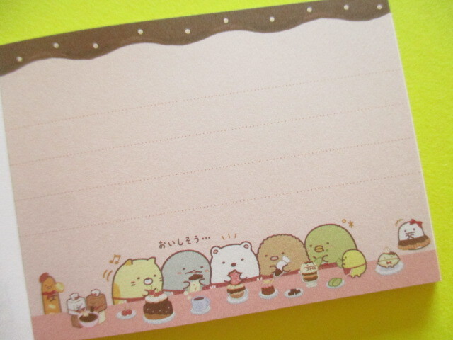 Photo: Kawaii Cute Mini Memo Pad Sumikkogurashi San-x *Chocolate Fair (MH24801-2)