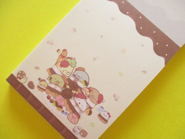 Photo: Kawaii Cute Mini Memo Pad Sumikkogurashi San-x *Chocolate Fair (MH24801-4)