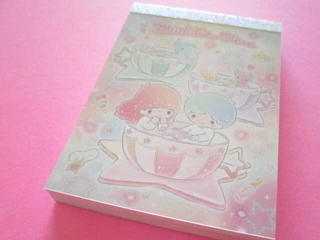 Photo1: Kawaii Cute Mini Memo Pad Sanrio *Little Twin Stars (S2847515) 