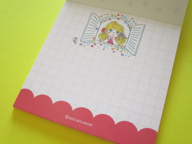 Photo: Kawaii Cute Square Memo Pad Ado Mizumori sun-star *Strawberries (S2847019)