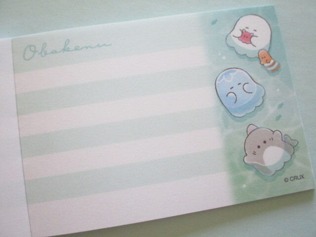 Photo: Kawaii Cute Mini Memo Pad Obakenu Crux *ぷかぷか〜ん (128456)