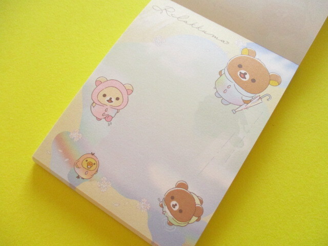 Photo: Kawaii Cute Mini Memo Pad Rilakkuma San-x *Clear After Rain (MH25101-1)