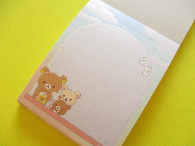 Photo: Kawaii Cute Mini Memo Pad Rilakkuma San-x *Clear After Rain (MH25101-2)